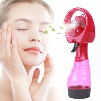 ♣♣ Mist Face Sprayer Fan USB Rechargeable Multifunctional Handheld Portable Folding Mini Cooler Camping Accessories