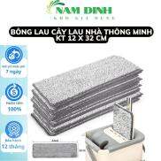 BỘ 10 Miếng lau nhà, bông lau nhà thay thế dành cho cây và bộ lau nhà chữ