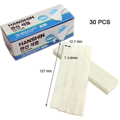 Engineers Steel Metal Marking Chalk Sticks Talc Pencils 30PCS 1PACK