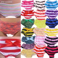 Doll Clothes Underwear Striped Style Panties For 18 Inch American Doll Girl 39;s 43 Cm New Reborn Baby Clothes Nenuco Dolls Kid Toy