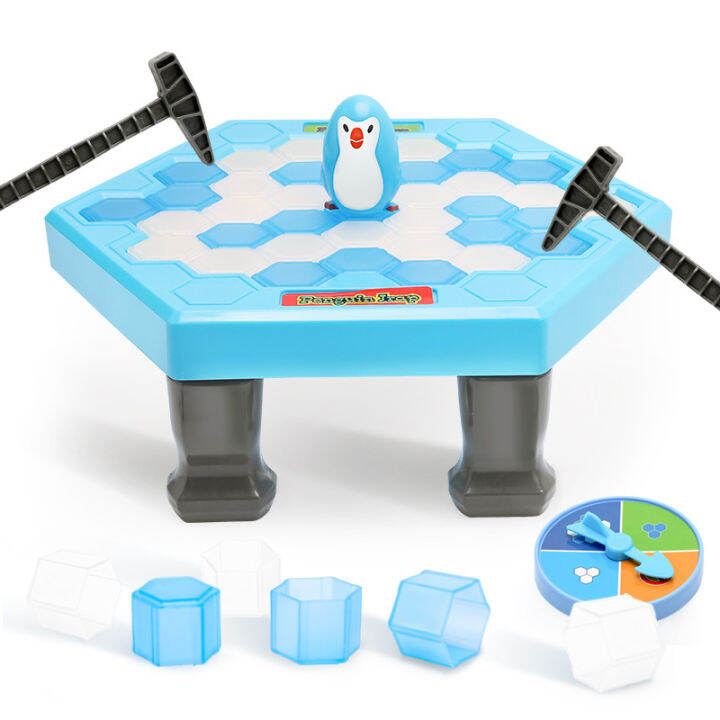 Save The Penguin Ice Block Breaker Game Break Trap Parent-child ...