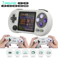 SF2000 Handheld Game Console+2XHandle Retro Game Console Consoles Support AV Output