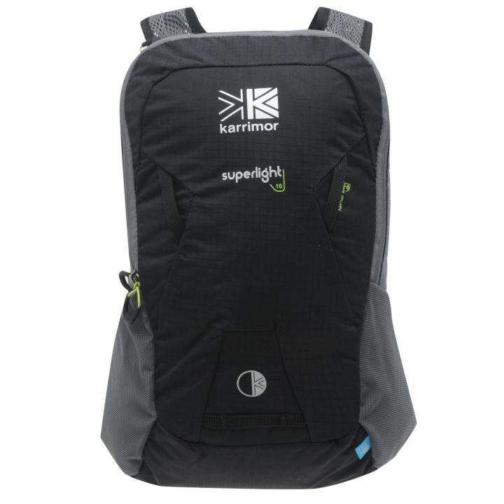 Karrimor Unisex Adults Superlite 10 Backpack (Black) Sports Direct