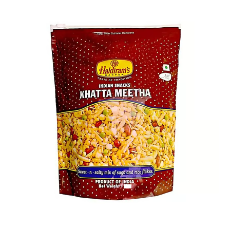 Haldiram's Khatta Meetha Snack (Sweet- n-Salty Mix of Sago & Rice ...