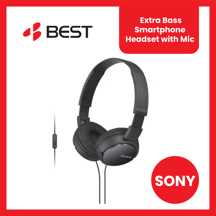 Sony Mdrzx110ap Zx Series Extra Bass Smartphone Headset With Mic Lazada 2339