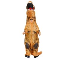 Kids Adult Inflatable Dinosaur Costumes T-Rex Anime Cartoon Christmas Halloween Party Cosplay Costume Dress Suits For Man Woman