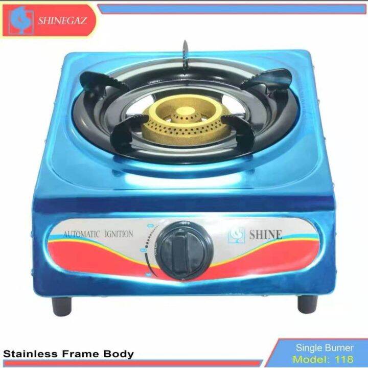 Single Burner and Double Burner Shine Gas Stove Heavy Duty Lazada PH