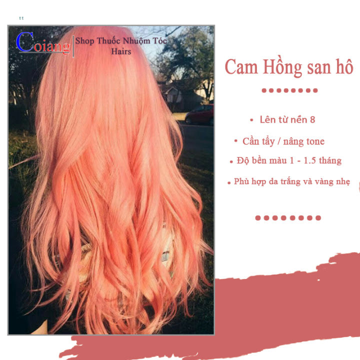Để có một mái tóc sáng bóng và nổi bật, hãy thử sức với sản phẩm thuốc nhuộm tóc CAM SAN HÔ. Hãy xem hình ảnh để cảm nhận được hiệu quả và sự đổi mới của mái tóc của bạn.