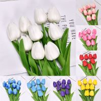 【hot】 1 pc falso flor de seda simulação mini tulipa multicolorido plástico casamento noiva bouquet decoração do jardim