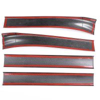 Car Real Carbon Fiber Inner Door Bar Cover Trim Fit for 2022 86/ BRZ