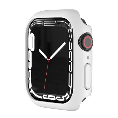 For Apple Watch Series 7 45mm 41mm The Hard Pc Anti-collision Protective Shell Is Ultra-thin Protection Cover Watch Accessories