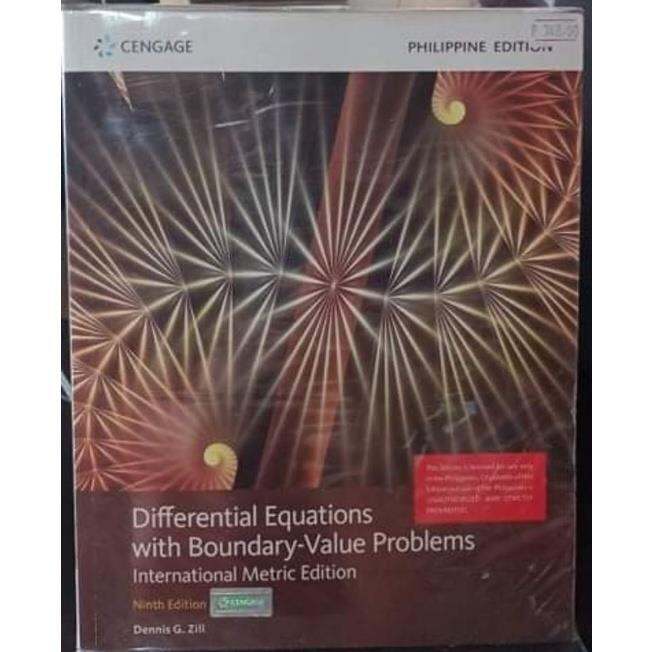 Differential Equation With Boundary-Value Problems International Metric ...