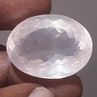 60.10 cts natural rose quartz cut gems stone