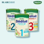 Sữa bột Bledilait Bledina Pháp số 1 2 3 4 cho bé - babyshop1921