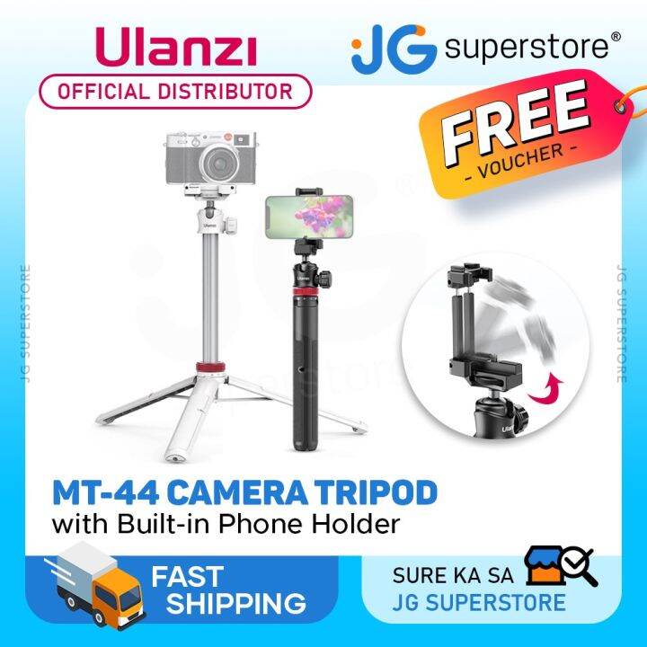 Ulanzi Mt 44 Extendable Folding Vlog Tripod Camera And Phone Mount For