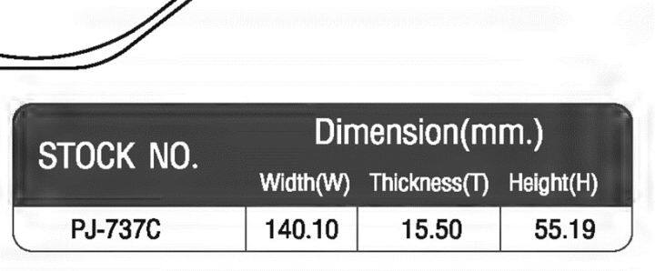 ผ้าเบรคหน้า-toyota-vigo-champ-2wd-วีโก้-แชมป์-ขับสองตัวเตี้ย-ปี-2011-2013-vigo-2wd-วีโก้-ขับสองตัวเตี้ย-ปี-2008-2010-dcc-737-compact-brakes-zofast-autopart