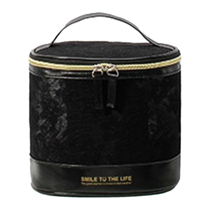 travel-makeup-bag-portable-cosmetic-bag-travel-makeup-organizer-bags-toiletry-storage-cosmetics-barrel-bags-bucket-round-pocket-for-women-great-gift
