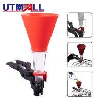 1pcs Universal Oil Funnel Tool set with Clamp Brand New