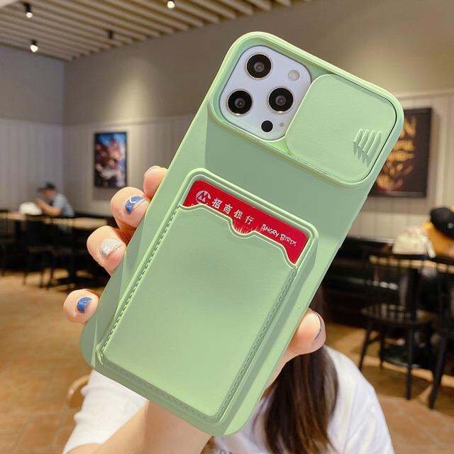 cold-noodles-soft-wallet-card-holder-เคสโทรศัพท์สำหรับ-iphone-13-12-11-pro-max-x-xr-xs-max-6-6s-7-8-plus-se2สไลด์กล้องป้องกัน-candy-cover