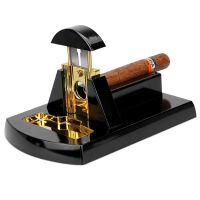 ┅✽ Tabletop Cigar Cutter Stainless Steel Guillotine Single Blade Thicker Table Top Cigar Guillotine Scissors Cigar Accessories