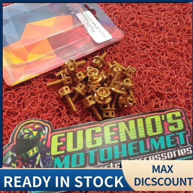 Brake fluid cap bolt legit Heng For Motorcycle (sold per piece) Lazada PH