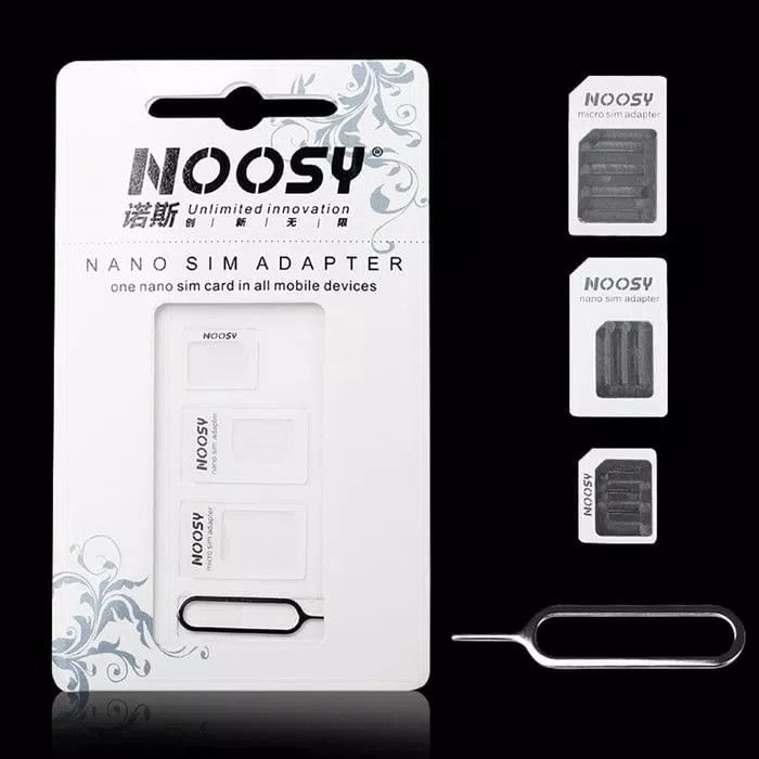 Kit adaptateur Nano-SIM Noosy (3en1)
