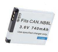 For Canon แบตเตอรี่กล้อง รุ่น NB-8L Replacement Battery for Canon