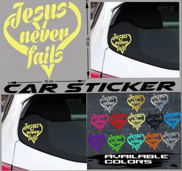 Face Of Jesus Sticker