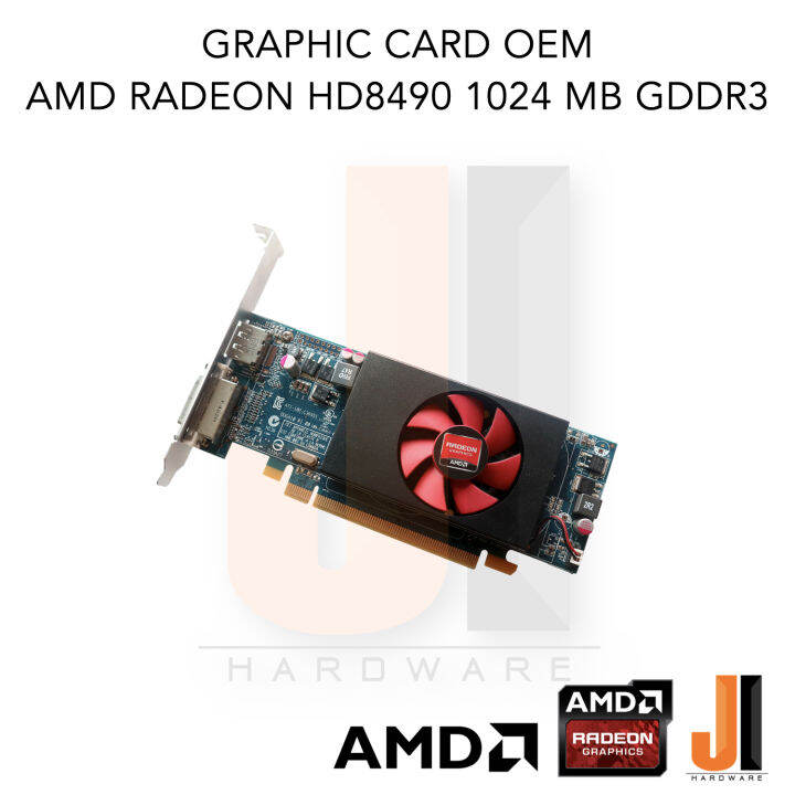 graphic-card-amd-radeon-hd-8490-1024mb-64-bit-gddr3-oem-สินค้ามือสองสภาพดีมีการรับประกัน