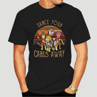 The Muppet Show Dance Your Cares Away Vintage Retro Men T-Shirt Black