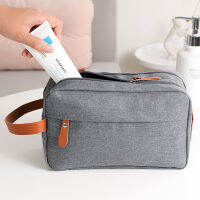 Bei Lian Mens Wash Bag Travel Skin Care Selling Bag Handheld Business Bag ผู้ผลิตกระเป๋าเครื่องสำอางป้องกันความชื้นสองชั้น