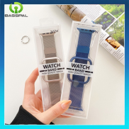 BassPal Bộ 2 Trong 1 Dây Đeo Bằng Thép Không Gỉ + Ốp Cho Apple Watch Ultra