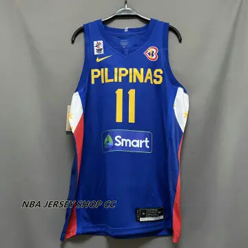 Custom Philippines Kai Sotto #11 Pilipinas Basketball Jersey Blue