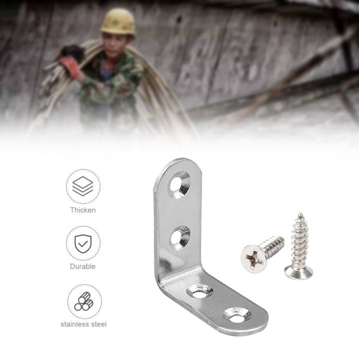 16pcs-l-shaped-shelf-90-degree-corner-shelf-bracket-stainless-steel-bracket-support