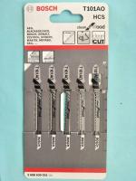 BOSCH ใบเลื่อยจิ๊กซอ (5ใบ/1PACK) T101A0