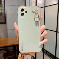 เคสโทรศัพท์กระต่ายคริสตัลน่ารักสำหรับ Realme OPPO ซิลิโคนชุบด้วยไฟฟ้า C53ปลอกอ่อน REALMEC53เลนส์ฝาครอบป้องกัน2023