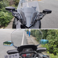 สำหรับ Yamaha XMAX X-Max 300 Xmax300 2023อุปกรณ์มอเตอร์ไซค์มองหลังกระจกมองหลังแก้วด้านหลังกระจกที่วางยึด