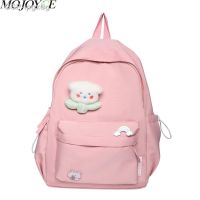 ประการัง♦Mochila De Lona Para Estudantes Mochila Doces Mulheres Collida Pingente Desenho Animado Mochilas Escolares Moda 2023