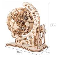 3D ตัวต่อจิกซอว์ไม้โมเดลไดรฟ์แบบกลไกดีไอวายประกอบเฟืองหมุนได้ตัวต่อจิกซอว์ PZ-415ของเล่นตกแต่งสำนักงานบ้าน