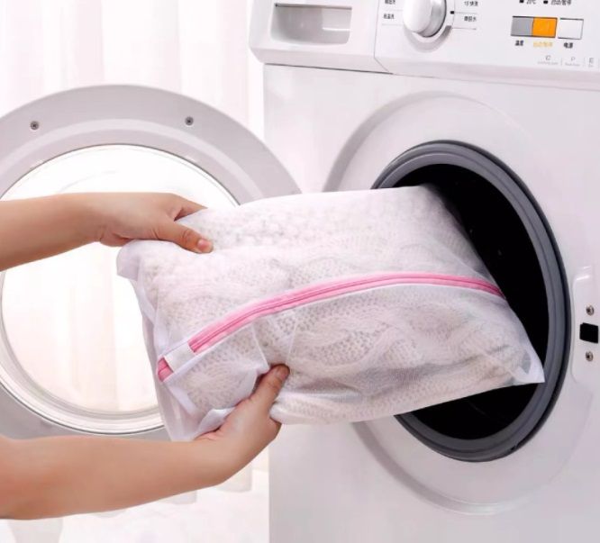 laundry-net-bag-ถุงซักผ้าแบบดี-ขนาด-50x60-cm-ถุงซักผ้า-ถุงซักผ้าใหญ่-ถุงตาข่ายแบบซิบ-ถุงซักผ้าละเอียด-ถุงซัผ้านวม-ถุงใส่ผ้าซัก-ถุงใส่ผ้าไปซัก