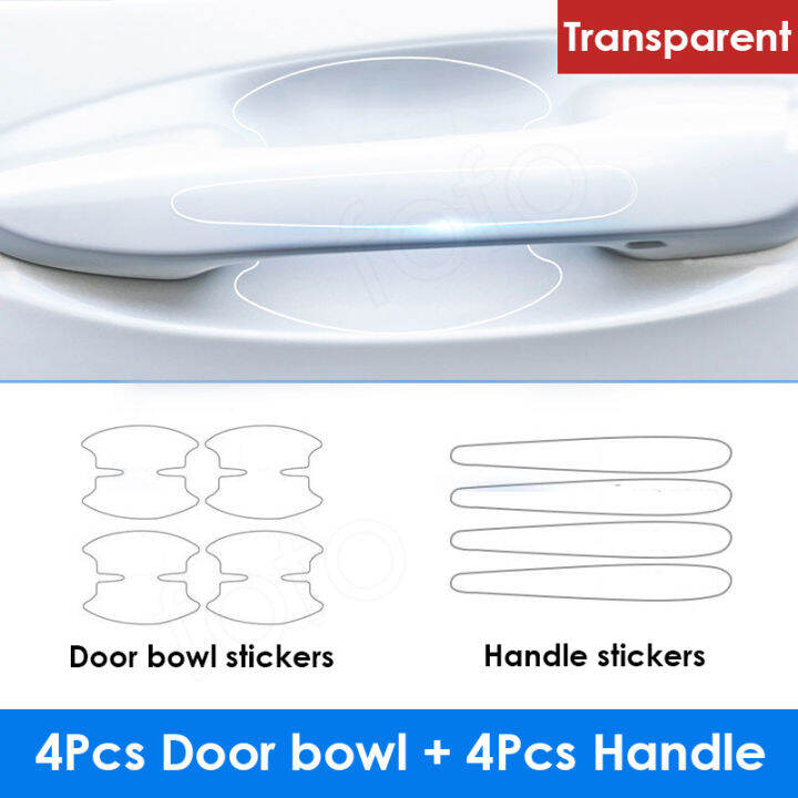 ฟิล์มกันรอย-tpu-อเนกประสงค์-ฟิล์มกันรอยติดประตูรถยนต์แผ่นฟิล์มกันรอยกันกระแทกมือจับประตูรถยนต์ฟิล์มป้องกันรอยชามประตูใช้ได้กับ-honda-ทุกรุ่นจำนวน8ชิ้น