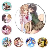 【CC】 Anime Citrus Aihara Yuzu Brooch Boys Mei Badges Decoration Pin Jewelry