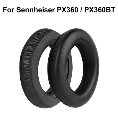 แผ่นปิดหู1คู่สำหรับ Sennheiser PX360 PX200 PX360BT PX100 PX100-II PX80 PMX200 PMX100หูฟังสำรองที่ครอบหูที่คาดศีรษะเบาะชุดหูฟังฟองน้ำอุปกรณ์ซ่อม