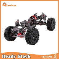 Loviver เปลือกรถ RC คาร์บอนไฟเบอร์ชุดกรอบรูป1/4รถ RC สำหรับตีนตะขาบ SCX10แกน DIY