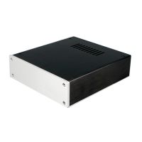 215*229*62มมแชสซีเครื่องขยายเสียงหูฟังอะลูมิเนียมล้วนกรณี Preamplifier Enclosure แหล่งจ่ายไฟ Vu Meter Diy อุปกรณ์ระบบเสียงวงจรไฟฟ้าแผง