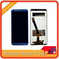 Original สำหรับ Huawei Honor 9 Lite จอแสดงผล LCD + หน้าจอสัมผัสพร้อมกรอบสำหรับ Honor 9 Lite LLD-L31/L21/AL00/ L22A LCD