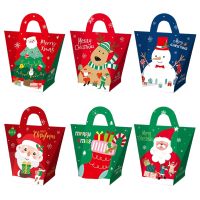 【YF】✴☊  5pcs Paper Cookie Claus Xmas Navidad New Year Decoration Supplies