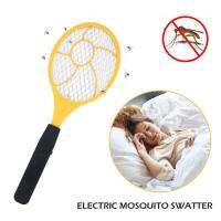 Mosquito Racket Electric Fly Swatter Handheld Mosquito Racket Rechargeable Killer and Bug Zapper Racket 1 500 Volt Battery Operated Safe to Touch Indo