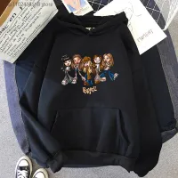 Hoodie Anime Lucu Bratz Pakaian Wanita Uniseks Mode Streetwea Harajuku Atasan Pria Wanita Y2K Pakaian Mode Pulover Grafis Size Xxs-4Xl