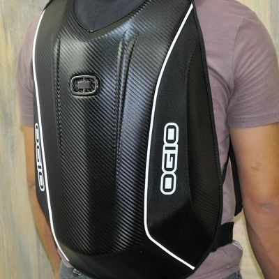 ✧✉ OGIO Mach 5 Classic Black Moto Mach Racing Motorcycle Backpack Waterproof Carbon Fiber Motorcycle Bag Multiple Models Riding MX